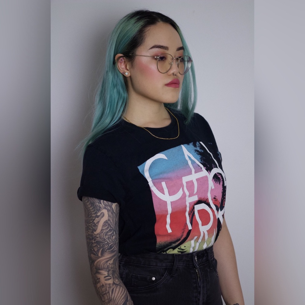 Black Graphic Tee